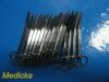SKLAR Lot of 16  & Weck 460-720 Surgical Scissors, 30Ã‚Â° Angled Up, L & D