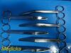 SKLAR Lot of 16  & Weck 460-720 Surgical Scissors, 30Ã‚Â° Angled Up, L & D