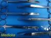 SKLAR Lot of 16  & Weck 460-720 Surgical Scissors, 30Ã‚Â° Angled Up, L & D