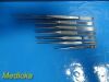 V. MUELLER 7X Pilling Ditmar Assorted Smith Thumb Forceps Fine Tip Serrated