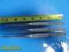 V. MUELLER 7X Pilling Ditmar Assorted Smith Thumb Forceps Fine Tip Serrated