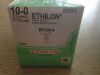 ETHICON 2830G Ethilon Black Monofilament Nylon Suture, 5" (1 Dozen)