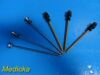 R. WOLF 3X Richard Wolf 8351.03 5.5mm Fiber Glass Sheaths W 8351.14 Trocars