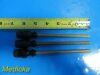 R. WOLF 3X Richard Wolf 8351.03 5.5mm Fiber Glass Sheaths W 8351.14 Trocars