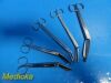 SKLAR Lot of 5 SSI  Cueto Assorted Labor & Delivery (L&D) Scissors