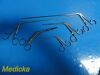 5X B&L Storz Xomed Pilling Assorted ENT Instruments (Forceps, Scissor)