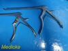 CODMAN 5X  Assorted Spinal Surgery Ronguers 40Ã‚Â°Up,90Ã‚Â°Up,90Ã‚Â°Down,5mm