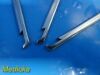 WECK 6X  388334 (4mmx8") 388324 (4mmx7") Spurling Kerrison Ronguer 40Ã‚Â° Up