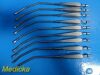 V. MUELLER 9X  AS165 Yankauer Suction Tubes W/ Removable Tips, Curved