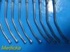 V. MUELLER 9X  AS165 Yankauer Suction Tubes W/ Removable Tips, Curved