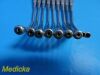 V. MUELLER 9X  AS165 Yankauer Suction Tubes W/ Removable Tips, Curved