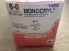 ETHICON Y489G Monocryl Undyed Monofilament Suture, 18in (12/Box)