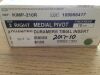 WRIGHT MEDICAL KIMP-210R Advance Duramer Tibial Insert, Size 2 Right (X)