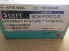 WRIGHT MEDICAL KFTC-NN3L Advance Stature Femoral, Size 3 Left (X)