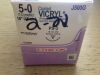 ETHICON J500G Undyed Braided Suture, 18" (1 Dozen) (X)