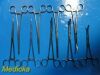 WECK 9X  Sklar KNY Assorted Mayo-Pean Hemostats Forceps (Straight/CVD)
