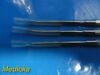 KARL STORZ 3 x  492900 Freer Nasal Knife, Rounded Edge 16.5cm, Oral Surgery