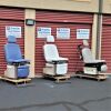 New Black Med Spa Chairs w Rotation; Power Base, Back & Foot Exam Chair