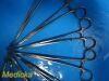 V. MUELLER Lot of 8  SU-10510 Shallcross Cystic Duct Forceps, CVD, 8
