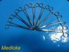 V. MUELLER Lot of 8  SU-10510 Shallcross Cystic Duct Forceps, CVD, 8