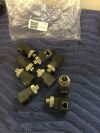 PHILIPS Patient Monitor-Wall connectors:  Set of 9
Ethernet to round 4pin keyed connector