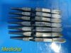 SKLAR Lot of 18  Tomac Weck Haslam Assorted Bulldog Clamps, Length: 5