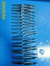 SKLAR Lot of 18  Tomac Weck Haslam Assorted Bulldog Clamps, Length: 5