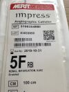 MERIT MEDICAL 5100354RBI Impress Angiographic Catheter, 5F (X)