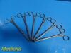 V. MUELLER Lot of 6  GL5270 Willet Placenta Praevia Forceps