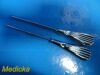 SKLAR 8X  Cardiothoracic Surgery Hurwitz Trocar W/ 12X Slotted Sleeves