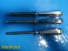 SKLAR 8X  Cardiothoracic Surgery Hurwitz Trocar W/ 12X Slotted Sleeves