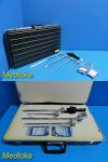 PILLING Rigid Bronchoscope Set W/ Eder 8331000 Optical Telescope Head ~ Bronchoscope