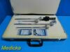 PILLING Rigid Bronchoscope Set W/ Eder 8331000 Optical Telescope Head ~ Bronchoscope