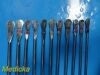 Willis Assorted Van Buren Urethral Dilators Tip Sizes E28/F38 Thru E11/F20