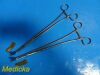 COOPER SURGICAL 2X  Zeppelin Z16078GYL Angled Vaginal Hysterectomy Clamps