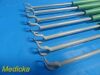 ELMED 7X  Surg. 5593 & 5592 Fully Coated Electrocautery Barnhill Curettes