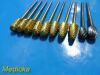 ZIMMER Lot of 11 Biomet W. Lorenz Microfixation Assorted Burrs / Plates