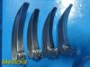 HEINE 10X  Assorted Fiber Optic LARYNGOSCOPE Blades (Miller & Mac) ~ Laryngoscope