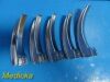 HEINE 10X  Assorted Fiber Optic LARYNGOSCOPE Blades (Miller & Mac) ~ Laryngoscope