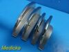 TELEFLEX MEDICAL 4X Teleflex Rusch Snaplight Fiber Optic Macintosh Laryngoscope Blades ~ Laryngoscope