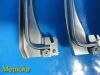 Lot of 5 Mercury Medical Assorted UPSHER Macintosh Fiber Optic Blades