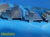 Lot of 5 Mercury Medical Assorted UPSHER Macintosh Fiber Optic Blades