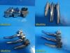 MERCURY MEDICAL 16X  UPSHER Assorted Fiber Optic Miller Laryngoscope Blades/ Laryngoscope