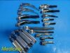 PILLING 18X  DUPACO WA Armstrong Standard Laryngoscope Blades W/ Handles~ Laryngoscope