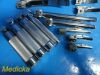 PILLING 18X  DUPACO WA Armstrong Standard Laryngoscope Blades W/ Handles~ Laryngoscope