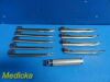 SUNMED Standard WP Mil 4, Mil 4 & Mil 3 Laryngoscope Blades W/ Handles ~ Laryngoscope