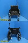 MEDLINE Excel Recliner Wheelchair W/ Cylinder Mount 15-3/4