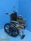 MEDLINE Excel Recliner Wheelchair W/ Cylinder Mount 15-3/4