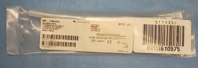 New GYRUS ACMI 130401 Knife Surgical Instruments For Sale - DOTmed ...