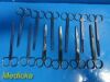 SYMMETRY SURGICAL 12X  Pakistan Konig Assorted Operating Scissors, Sharp/Blunt